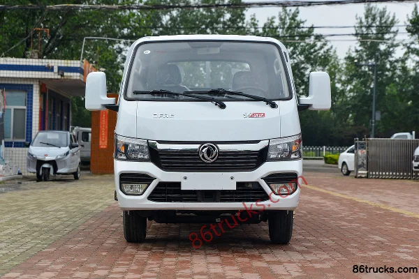 Dongfeng T5 95hp 4X2(6 wheels) 4.03m Single Row Flatbed Mini Truck Exterior (2) | 86Trucks
