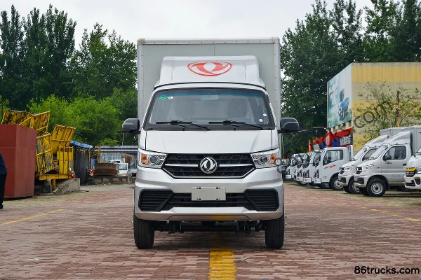 Dongfeng T3 1.6L 123hp 4X2(6 wheels) gasoline 3.7m single-row van mini truck Exterior (2) | 86Trucks