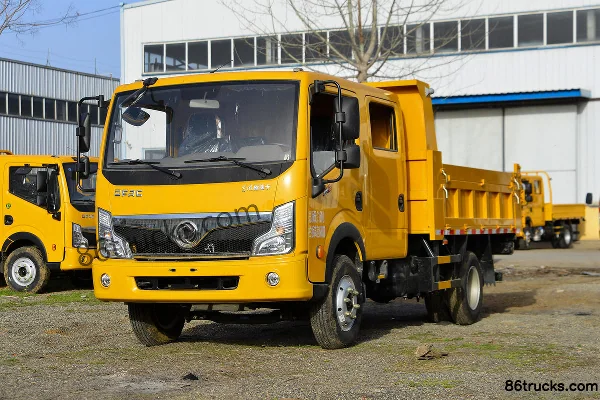Dongfeng FuruiKa F6 126hp 4X2(6 wheels) 3.13m Dump Truck Exterior (3) | 86Trucks
