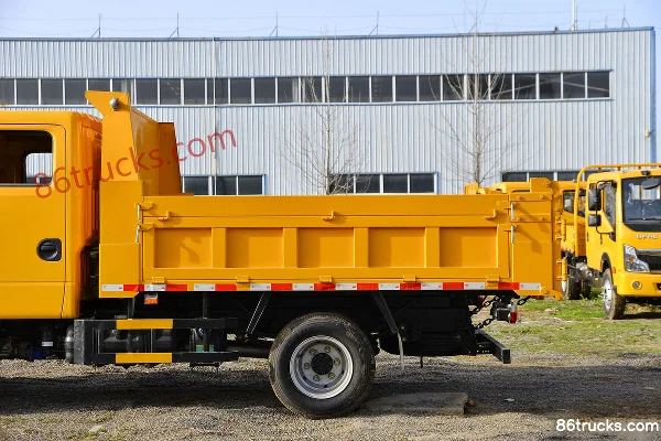 Dongfeng FuruiKa F6 126hp 4X2(6 wheels) 3.13m Dump Truck Body (2) | 86Trucks