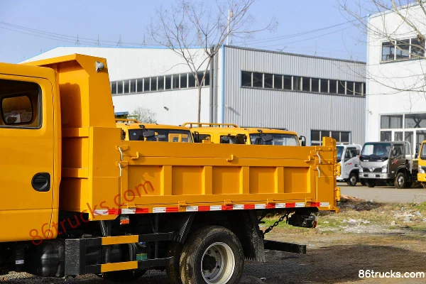 Dongfeng FuruiKa F6 126hp 4X2(6 wheels) 3.13m Dump Truck Body (1) | 86Trucks