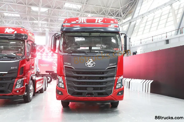 Dongfeng Liuqi Chenglong H7 heavy truck 6X4(10 wheels) pure electric battery-swap tractor truck 513kWh Exterior (2) | 86Trucks
