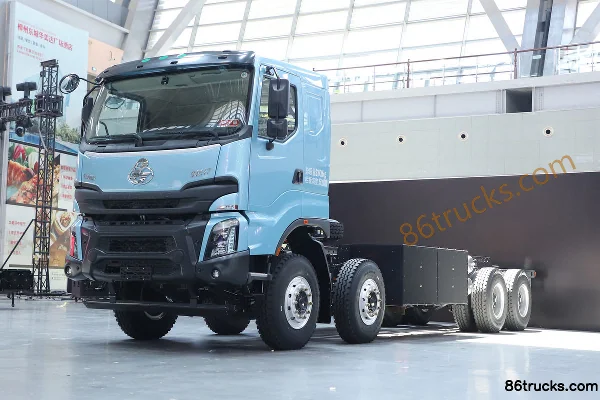 Dongfeng Liuqi Chenglong H7 8X4(12 wheels) pure electric dump truck 423.936kWh Exterior (3) | 86Trucks