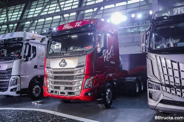Dongfeng Liuqi Chenglong H7 poids lourd 590 ch 6X4(10 roues) tracteur routier LNG automatique Extérieur (3) | 86Trucks