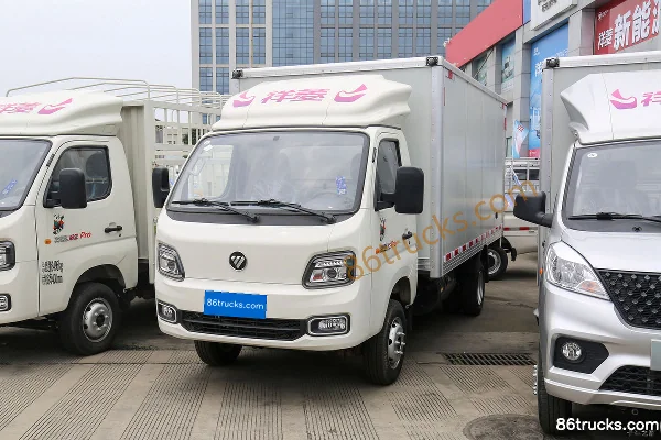 Foton Xiangling M2 Pro 2.0L 122 hp 4X2(6 wheels) CNG 4m Single Row Van Mini Truck Exterior (3) | 86Trucks