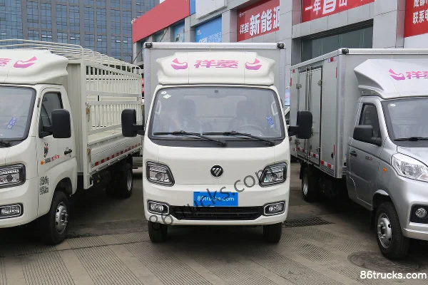 Foton Xiangling M2 Pro 2.0L 122 hp 4X2(6 wheels) CNG 4m Single Row Van Mini Truck Exterior (2) | 86Trucks