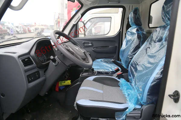 Foton Xiangling M2 Pro 2.0L 122 hp 4X2(6 wheels) CNG 4m Single Row Van Mini Truck Cab (3) | 86Trucks
