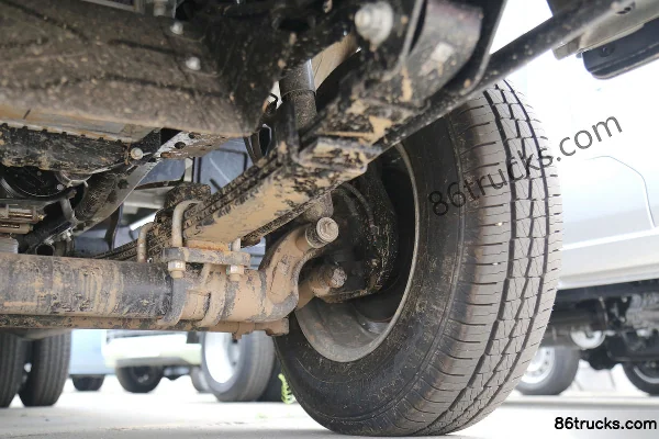 Foton Xiangling M2 Pro 2.0L 122 hp 4X2(6 wheels) CNG 4m Single Row Van Mini Truck Chassis (3) | 86Trucks