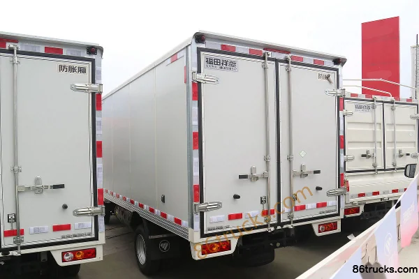 Foton Xiangling M2 Pro 2.0L 122 hp 4X2(6 wheels) CNG 4m Single Row Van Mini Truck Body (2) | 86Trucks