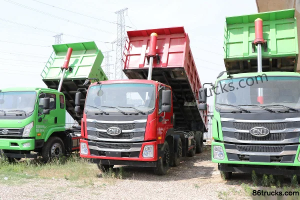 NanJun Ruiyu K68D 270 hp 8X2(10 wheels) 6m Dump Truck (Red) Exterior (3) | 86Trucks