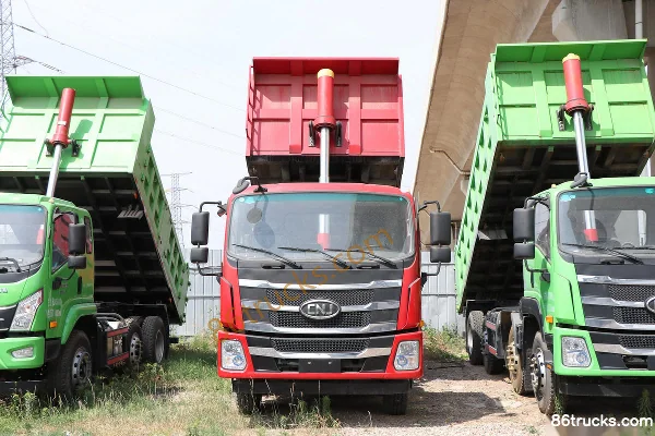 NanJun Ruiyu K68D 270 hp 8X2(10 wheels) 6m Dump Truck (Red) Exterior (2) | 86Trucks