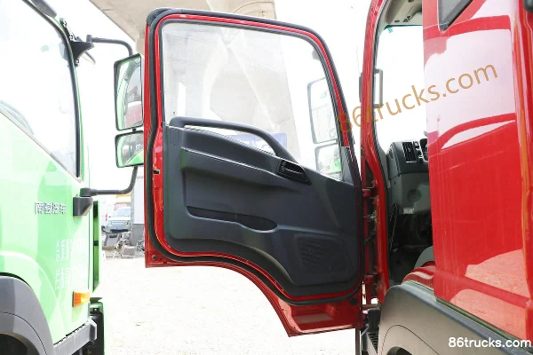 NanJun Ruiyu K68D 270 hp 8X2(10 wheels) 6m Dump Truck (Red) Cab (1) | 86Trucks