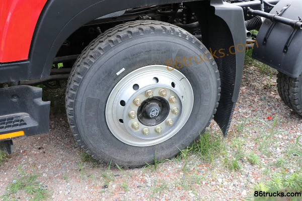 NanJun Ruiyu K68G 230 ch 6X2(8 roues) camion à ridelles 7,8 m Châssis (2) | 86Trucks
