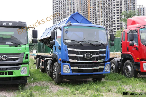 NanJun Ruiyu K68D 270 hp 8X2(10 wheels) 6m Dump Truck (Side Dump) Exterior