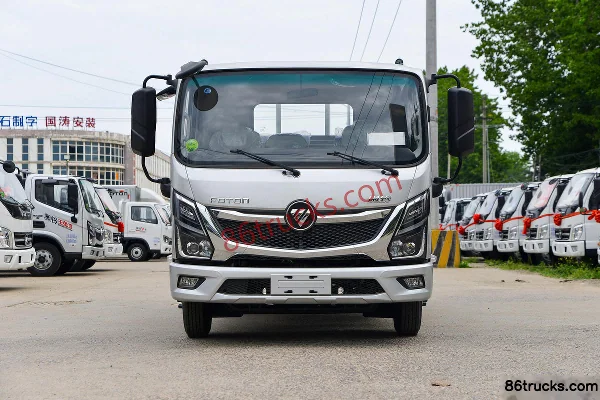 Foton Ollin Superspeed 150hp 4X2(6 wheels) 4.17m single-row flatbed light truck (China VI) Exterior (2) | 86Trucks
