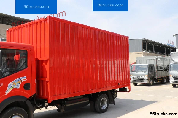 Dongfeng Kaipute Xingyun K5-S Edition Leader 122 ch 4X2(6 roues) 3,8 m camion léger fourgon, cabine simple (frein hydraulique) Carrosserie (