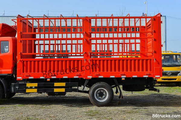 Dongfeng FuruiKa F7 170hp 4X2(6 wheels) 4.8m half-row stake truck Body (2) | 86Trucks