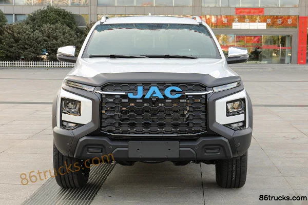 JAC Hunter EV 2024 Flagship 4WD Double Cab Electric Pickup Truck with Side Boards 88kWh Extérieur (2) | 86Trucks