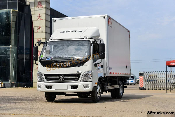 Foton Aoling Jieyun Youth Invincible Edition 146hp 4X2(6 wheels) 4.085m refrigerated truck Exterior (3) | 86Trucks