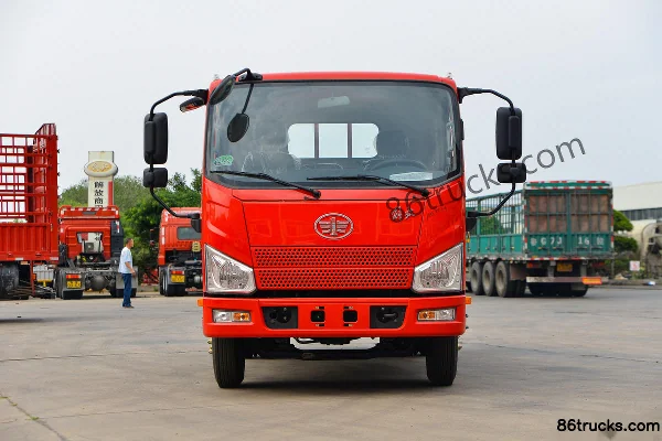 FAW Jiefang J6F Climbing Tiger 140hp 4X2(6 wheels) 3.82m Half-row Flatbed Light Truck (China VI) Exterior (2) | 86Trucks