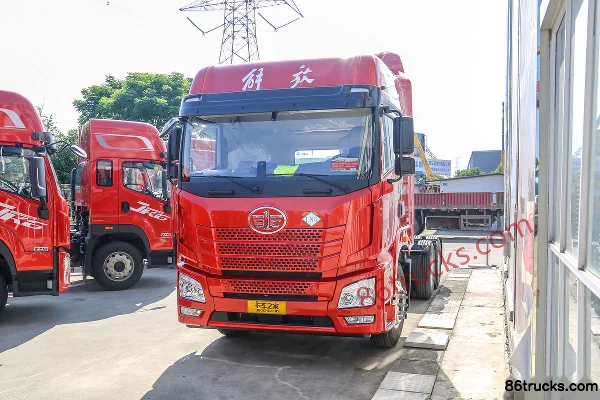 FAW Jiefang Qingdao JH6 heavy truck Zhixing Edition 480hp 6X4(10 wheels) LNG tractor truck (hydraulic retarder) Exterior (3) | 86Trucks