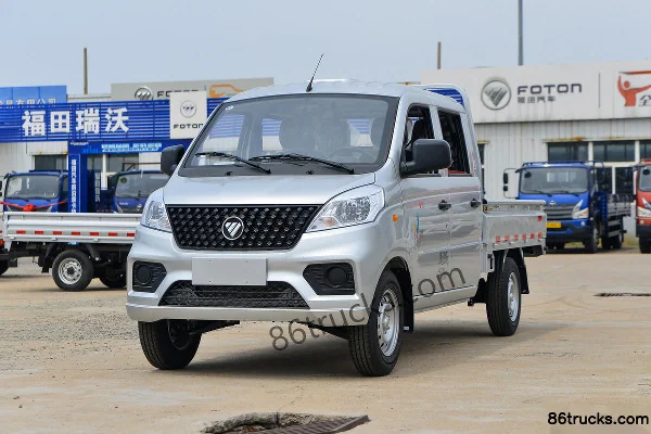 Foton Xiangling V1 1,2L 91ch 4X2(6 roues) 2,05m cabine double camion plateau Extérieur (3) | 86Trucks