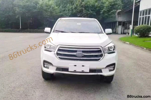 Qingling Isuzu Daka TAGA édition 2024 deux roues motrices long empattement pick-up électrique pur CATL 77,28 kWh Extérieur (2) | 86Trucks