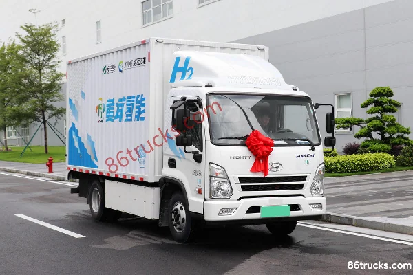 Hyundai Commercial Vehicle Sichuan Hyundai Shengtu Light Truck electric cargo truck