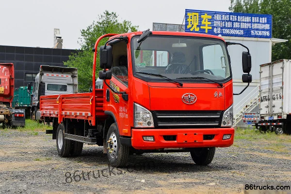 FAW Jiefang Tiger VH 2.5L Diesel 150hp 4X2(6 wheels) Fast Gear 8-speed 4.2m Single Row Flatbed Light Truck Exterior