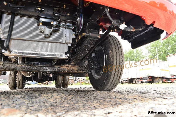 FAW Jiefang Hu VH 160hp 4X2(6 wheels) 4.2m single-row flatbed light truck (WLY 8-speed) Chassis (3) | 86Trucks