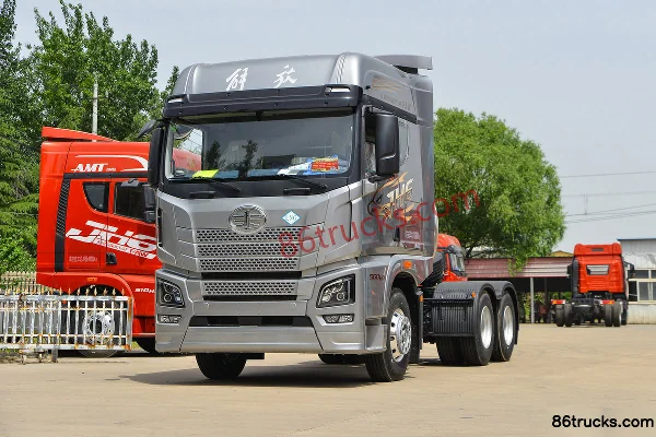 FAW Jiefang Qingdao JH6 Heavy Truck Zhixiang Edition 560hp 6X4(10 wheels) LNG Automatic Tractor Truck (Hydraulic Retarder) Exterior (3) | 86
