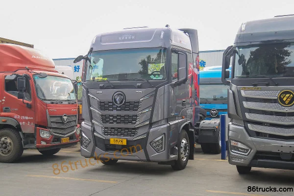 Foton AumanEST Star Shine Edition 580 hp 6X4(10 wheels) LNG AMT Automatic Tractor Truck Exterior (3) | 86Trucks