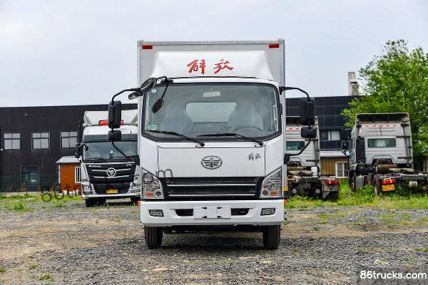 FAW Jiefang Hu VH 160hp 4X2(6 wheels) 4.16m single-row van light truck Exterior (2) | 86Trucks