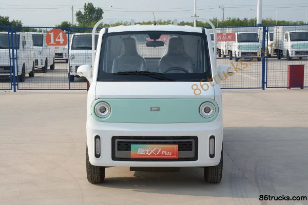 Chengshi X7 PLUS 2.9T 2.855m single-row pure electric flatbed micro truck 28.8kWh 4X2(6 wheels) Exterior (2) | 86Trucks