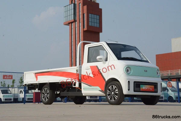 Chengshi X7 PLUS 2.9T 2.855m single-row pure electric flatbed micro truck 28.8kWh 4X2(6 wheels) Exterior