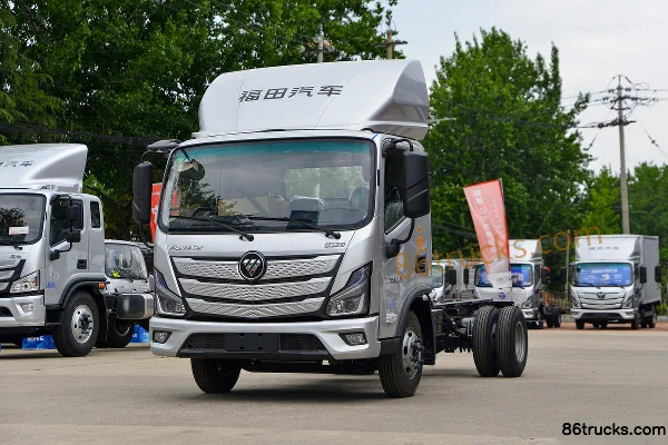 Foton Aumark S1 Series 150 hp 4X2(6 wheels) 4.14m Single Row Wing Opening Van Light Truck Exterior (3) | 86Trucks