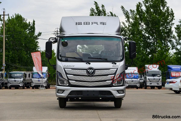 Foton Aumark S1 Series 150 hp 4X2(6 wheels) 4.14m Single Row Wing Opening Van Light Truck Exterior (2) | 86Trucks