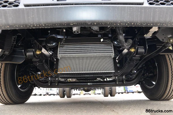 Foton Aumark S1 Series 150 hp 4X2(6 wheels) 4.14m Single Row Wing Opening Van Light Truck Chassis (1) | 86Trucks