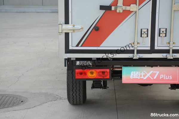 Chengshi X7 PLUS 2.9T 2.855m Single Row Pure Electric Van Mini Truck 28.8kWh 4X2(6 wheels) Body (2) | 86Trucks