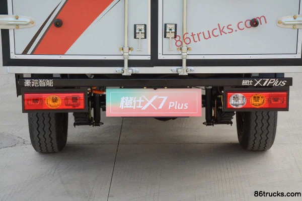 Chengshi X7 PLUS 2.9T 2.855m Single Row Pure Electric Van Mini Truck 28.8kWh 4X2(6 wheels) Body (1) | 86Trucks