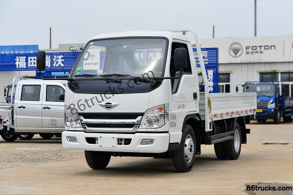 Foton Forland Small Card Star 2 95hp 4X2(6 wheels) 3.67m Single Row Flatbed Mini Truck (China VI) Exterior (3) | 86Trucks
