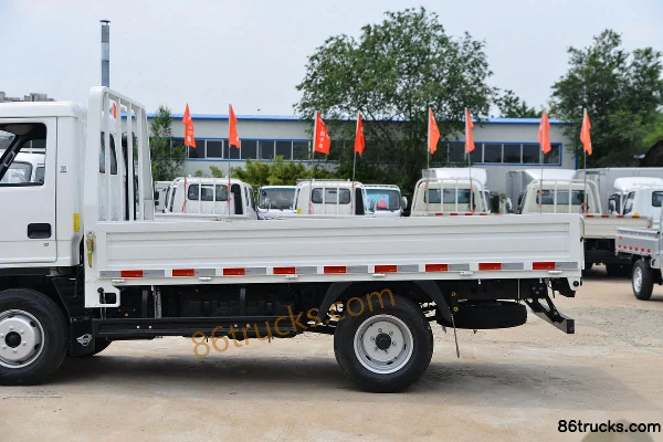 Foton Forland Small Card Star 2 95hp 4X2(6 wheels) 3.67m Single Row Flatbed Mini Truck (China VI) Body (2) | 86Trucks
