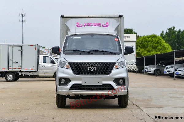 Foton Xiangling V3 1.5L 143 ch 4X2(6 roues) 3.02 m petit camion fourgon double cabine Extérieur (2) | 86Trucks