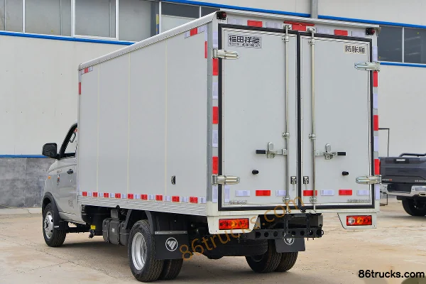 Foton Xiangling V3 1.5L 143 ch 4X2(6 roues) 3.02 m petit camion fourgon double cabine Carrosserie (3) | 86Trucks
