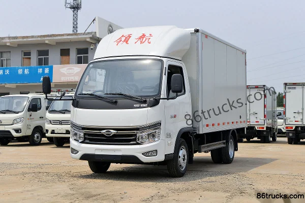 Foton Times Linghang S1 1,6 L 122 ch 4X2(6 roues) essence 3,7 m petit camion fourgon cabine simple Extérieur (3) | 86Trucks