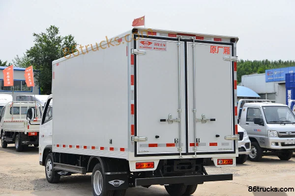 Foton Times Linghang S1 1,6 L 122 ch 4X2(6 roues) essence 3,7 m petit camion fourgon cabine simple Carrosserie (3) | 86Trucks