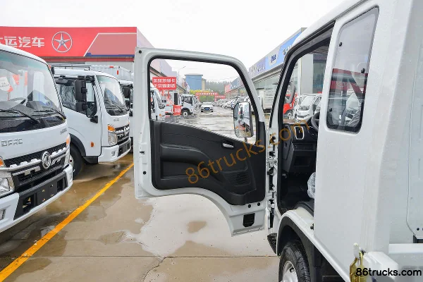 Yuejin Fuxing S80 1.5L 113 hp 4X2(6 wheels) Gasoline 3.22m Semi Row Drop Side Mini Truck Cab (1) | 86Trucks
