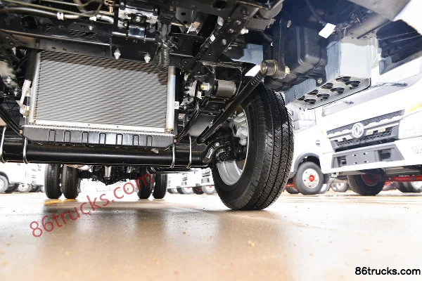 Yuejin Fuxing S80 1.5L 113 hp 4X2(6 wheels) Gasoline 3.22m Semi Row Drop Side Mini Truck Chassis (3) | 86Trucks