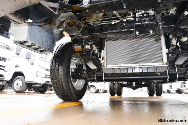Yuejin Fuxing S80 1.5L 113 hp 4X2(6 wheels) Gasoline 3.22m Semi Row Drop Side Mini Truck Chassis (2) | 86Trucks