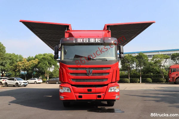 Union Truck U⁺ 4X2(6 wheels) 18T 9.6m Electric Wing Opening Van 282.62kWh Cab (1) | 86Trucks